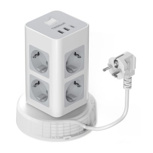 Listwa zasilająca Tessan TPS03RX-DE-C (biała)