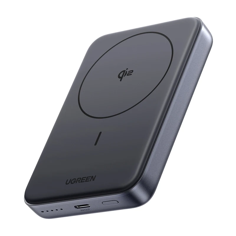 Powerbank magnetyczny 10000mAh Ugreen PB761, Qi2, 30W, Magsafe + kabel USB-C