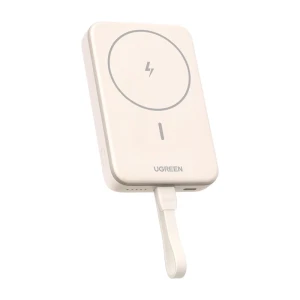 Powerbank magnetyczny 10000mAh Ugreen PB760, PD 20W, Magsafe + kabel USB-C