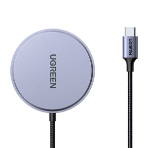 Magnetyczna ładowarka bezprzewodowa UGREEN W703, MagSafe W703, 15W, 1.5m