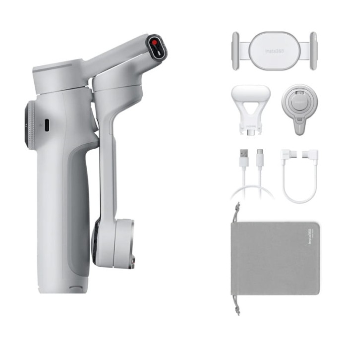 Stabilizator Insta360 Flow 2 Pro Creator Bundle (szary)