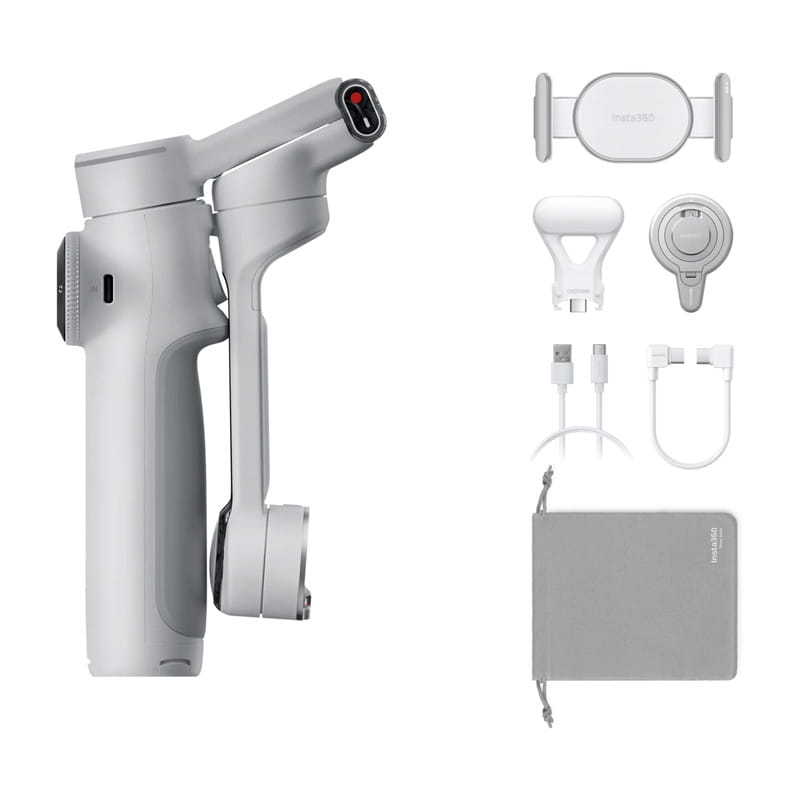 Stabilizator Insta360 Flow 2 Pro Creator Bundle (szary)