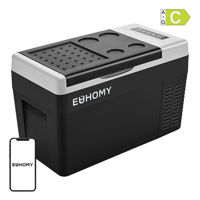 Lodówka samochodowa Euhomy CF004, 19L