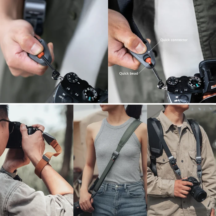 Pasek fotograficzny na ramię PGYTECH (Night Black).webp