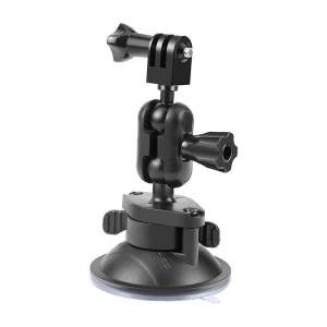 Mocowanie z przyssawką PULUZ do kamer sportowych (DJI, GoPro, Insta360) PU545B (czarne)