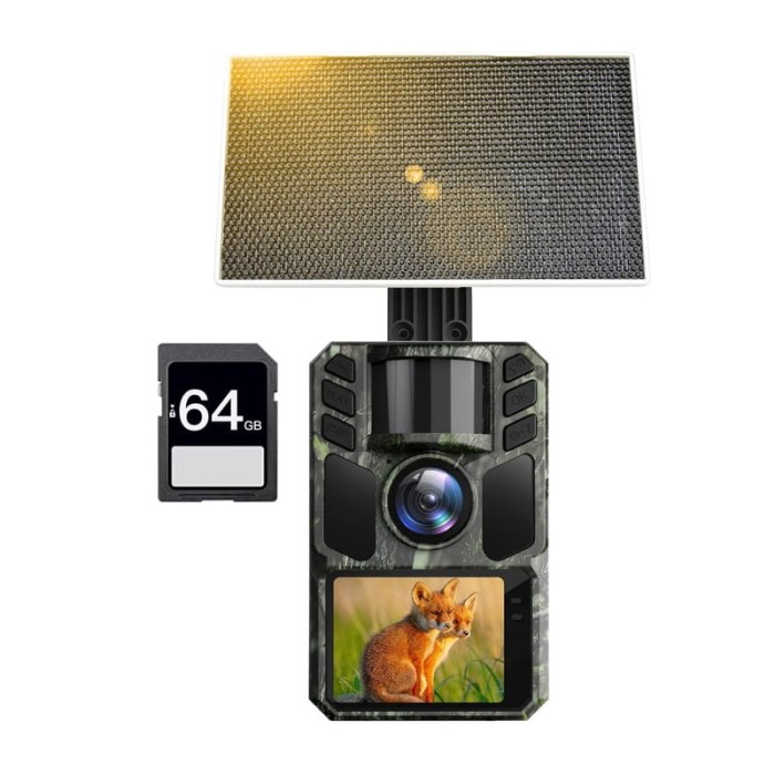 Fotopułapka z Panelem Solarnym KJK FKPCAM (FK-HC20)