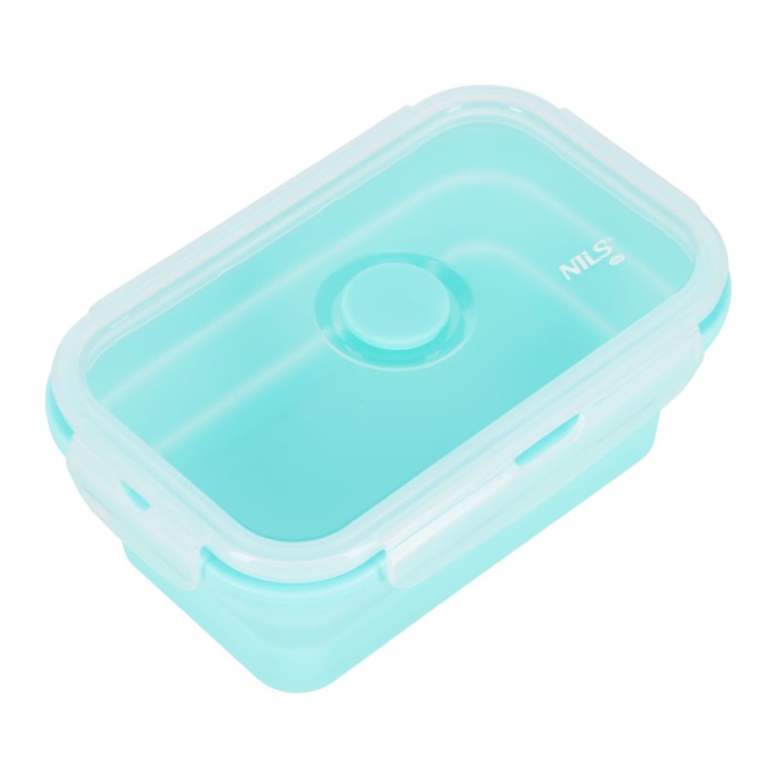 POJEMNIK / LUNCH BOX SKŁADANY MIĘTOWY 500ML NILS CAMP NC4105