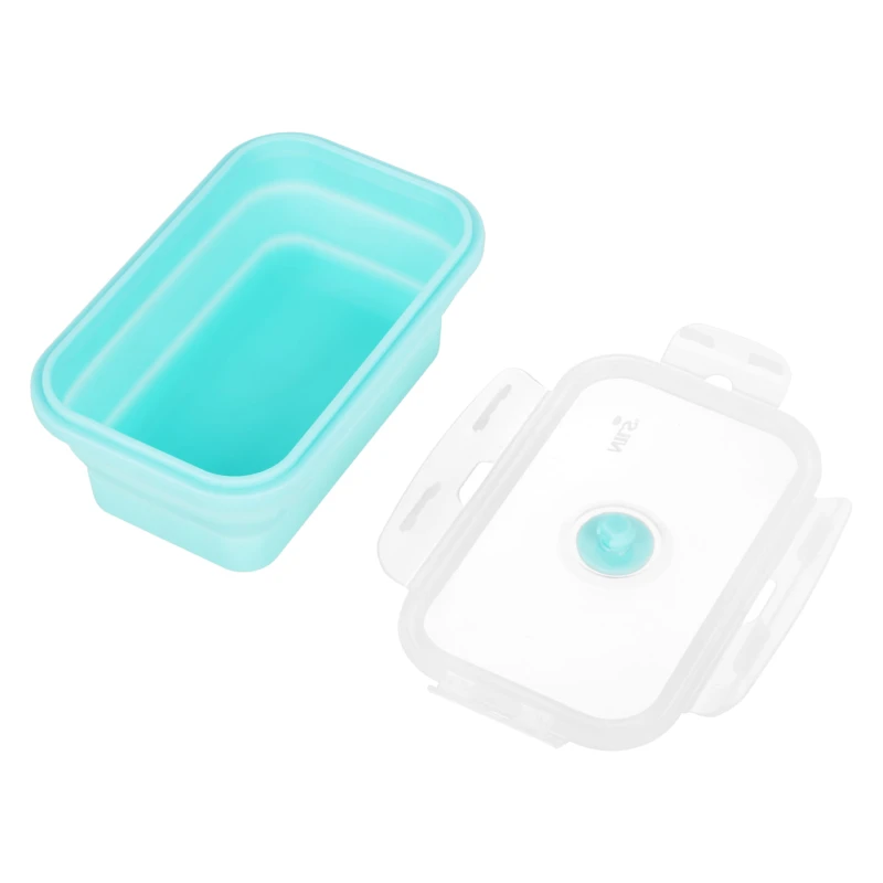 POJEMNIK / LUNCH BOX SKŁADANY MIĘTOWY 500ML NILS CAMP NC4105