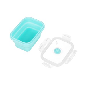POJEMNIK / LUNCH BOX SKŁADANY MIĘTOWY 355ML NILS CAMP NC4105