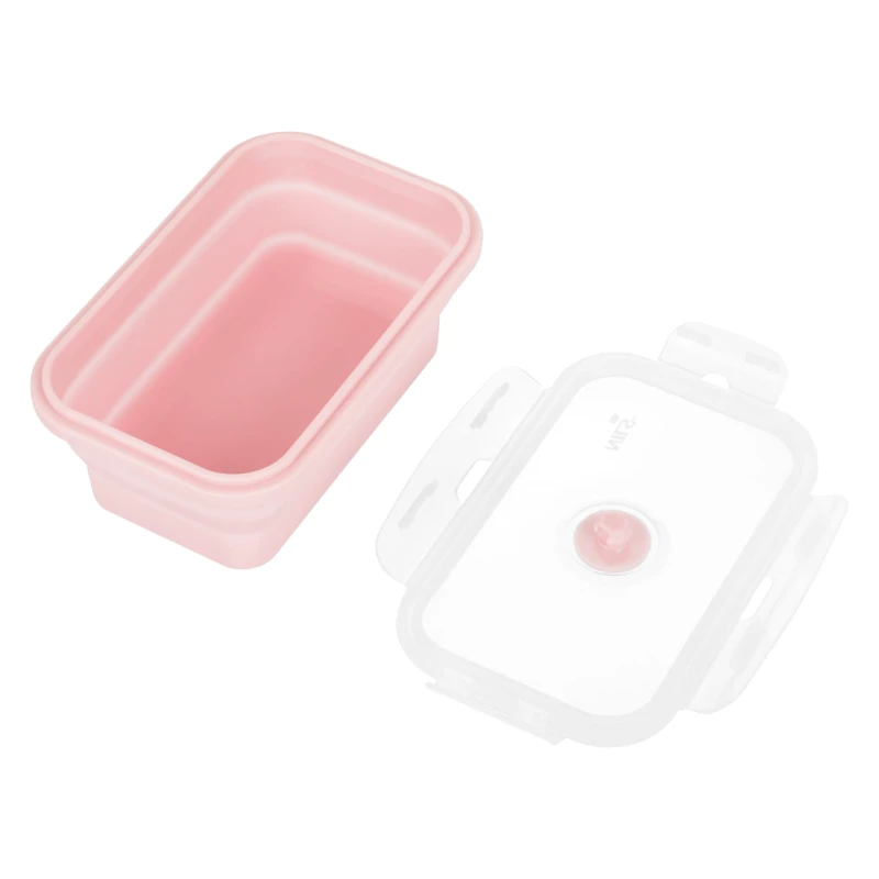 POJEMNIK / LUNCH BOX SKŁADANY RÓŻOWY 500ML NILS CAMP NC4105