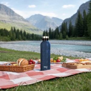 BUTELKA TURYSTYCZNA 750ML NIEBIESKA NILS CAMP NC3805