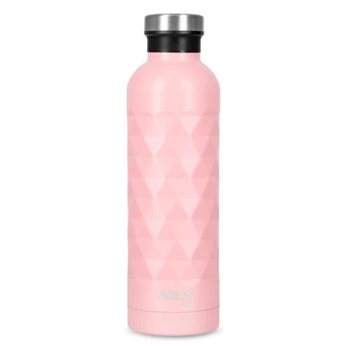 BUTELKA TURYSTYCZNA 750ML RÓŻOWA NILS CAMP NC3805