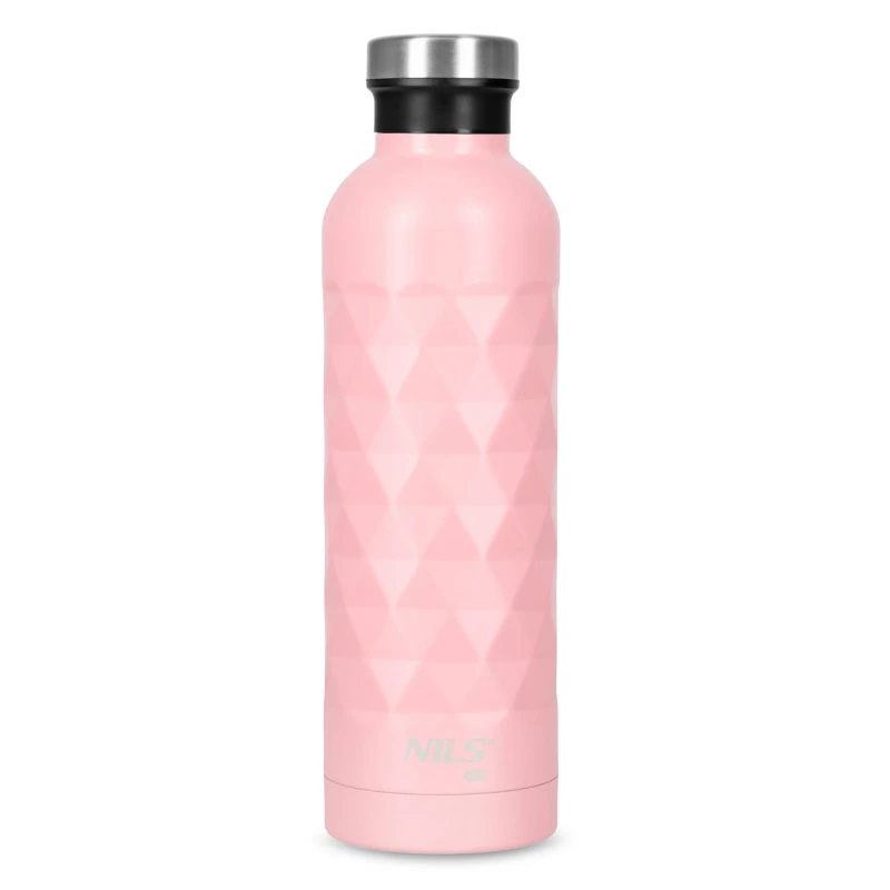 BUTELKA TURYSTYCZNA 750ML RÓŻOWA NILS CAMP NC3805
