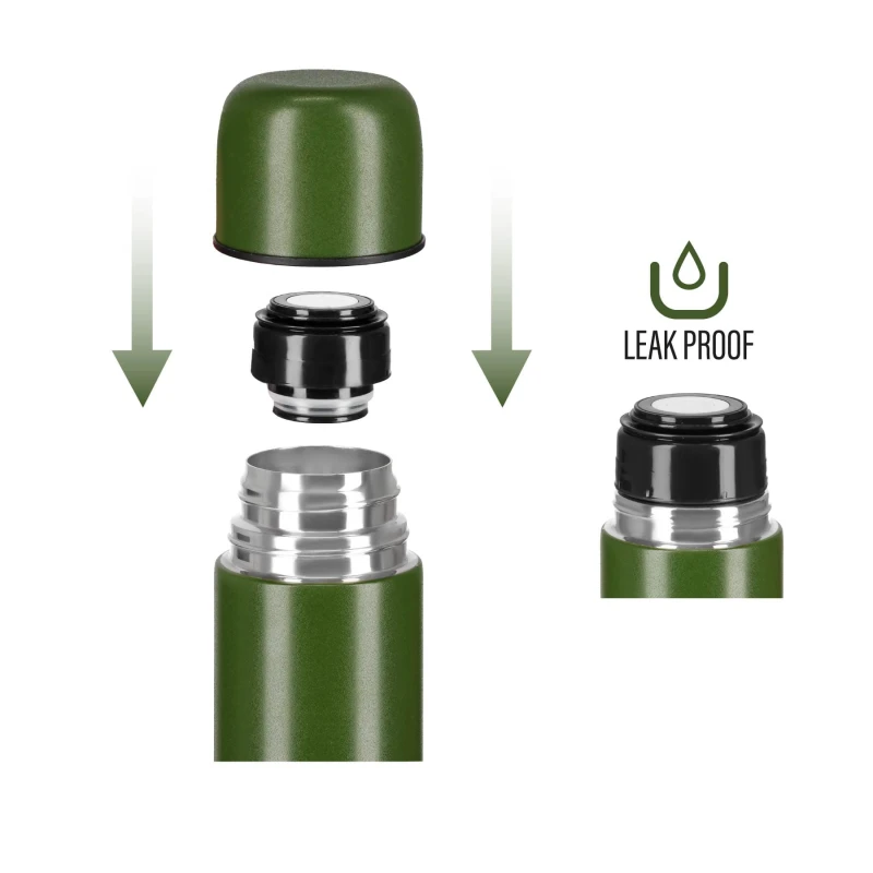 TERMOS TURYSTYCZNY 1000 ML ZIELONY NILS CAMP NC3804