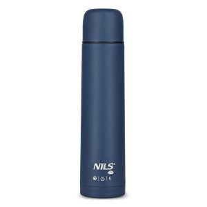 TERMOS TURYSTYCZNY 1000 ML NIEBIESKI NILS CAMP NC3804