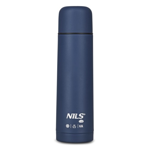 TERMOS TURYSTYCZNY 500 ML NIEBIESKI NILS CAMP NC3803
