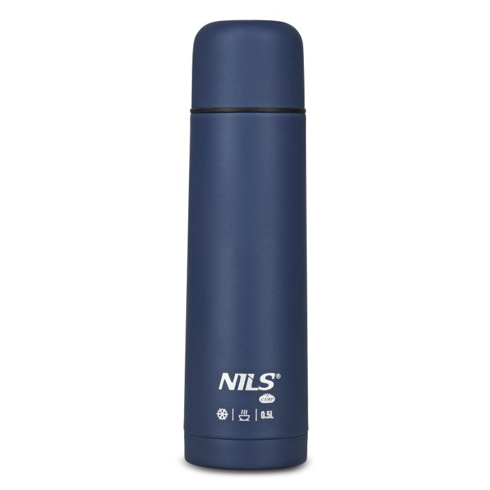 TERMOS TURYSTYCZNY 500 ML NIEBIESKI NILS CAMP NC3803