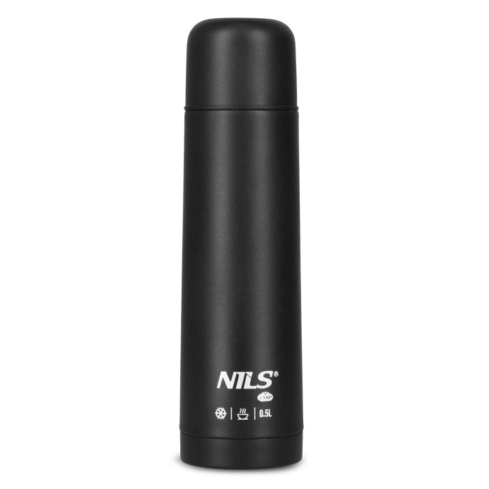TERMOS TURYSTYCZNY 500 ML CZARNY NILS CAMP NC3803