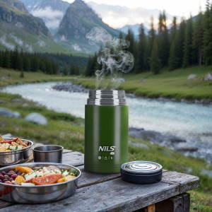 TERMOS OBIADOWY 1000ML ZIELONY NILS CAMP NC3802