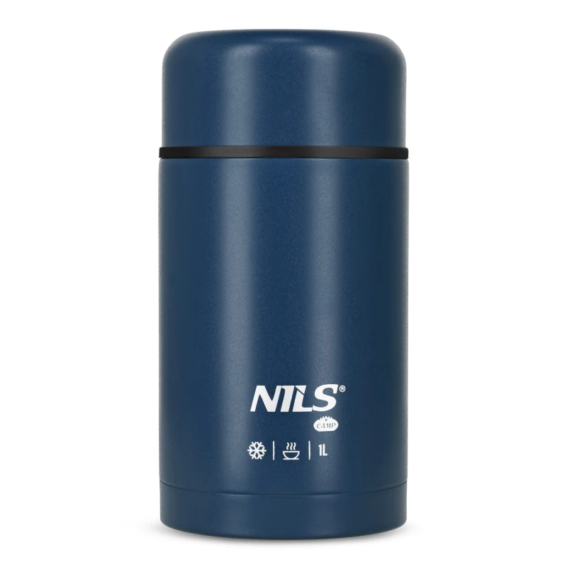 TERMOS OBIADOWY 1000ML NIEBIESKI NILS CAMP NC3802