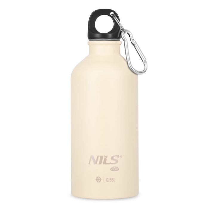 BUTELKA TURYSTYCZNA 550ML BEŻOWA NILS CAMP NC3801