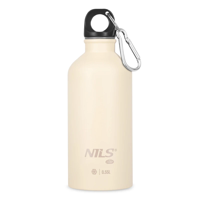 BUTELKA TURYSTYCZNA 550ML BEŻOWA NILS CAMP NC3801