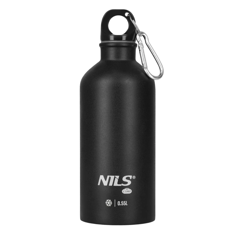 BUTELKA TURYSTYCZNA 550ML CZARNA NILS CAMP NC3801