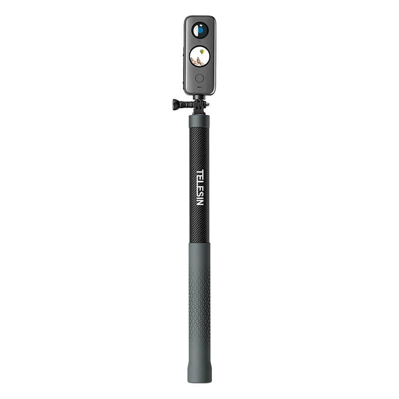 Selfie stick z włókna węglowego o długości 3m Telesin do kamer GP-MNP-300-3