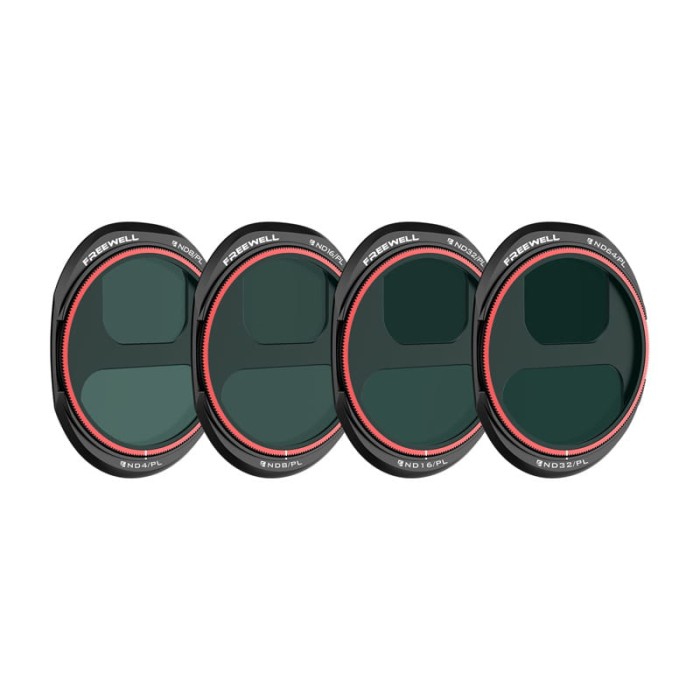 Zestaw filtrów FREEWELL do DJI Mavic 4 Pro ND/PL Bright Day (4szt)