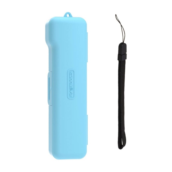 Etui ochronne Sunnylife z paskiem do Osmo Pocket 3 (niebieskie)