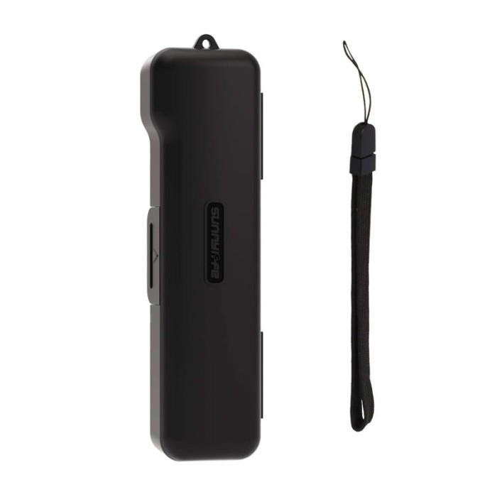 Etui ochronne Sunnylife z paskiem do Osmo Pocket 3 (czarne)