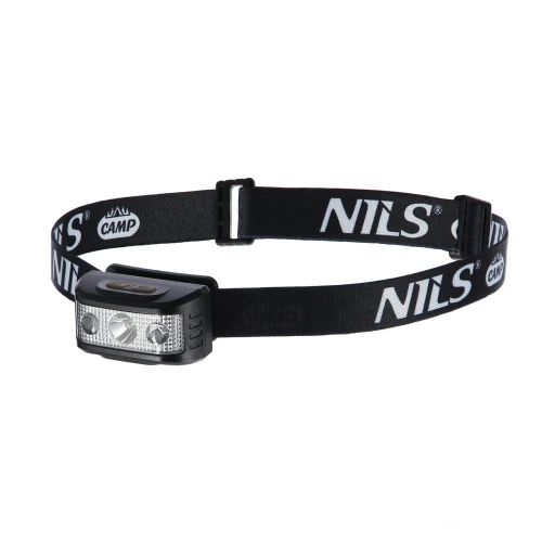 LATARKA CZOŁOWA USB 180 LM NILS CAMP NC0006