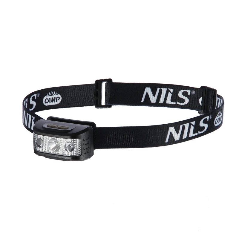 LATARKA CZOŁOWA USB 180 LM NILS CAMP NC0006