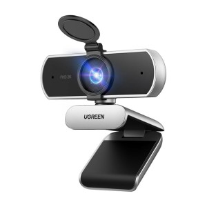 Kamera internetowa Ugreen CM825 USB, 2K, 30FPS (szara)