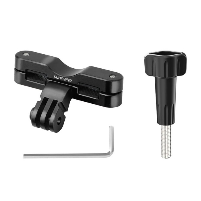 Uchwyt rowerowy Sunnylife ZJ942-D do Action 5 Pro/ Insta360 GO 3S/ GoPro 13