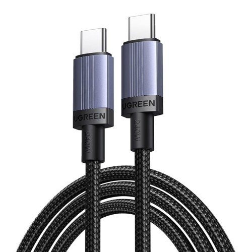 Kabel USB-C do USB-C Ugreen L528, 100 W, 1m (szary)