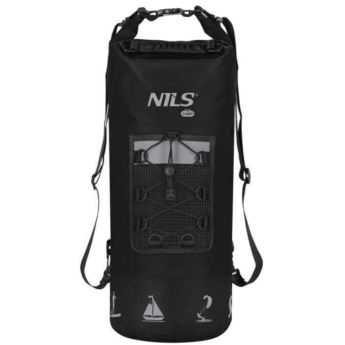 PLECAK WODOODPORNY 25L CZARNY NILS CAMP NC17108