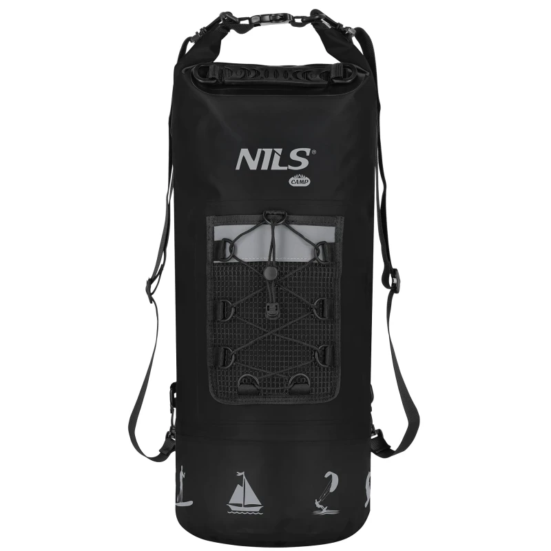 PLECAK WODOODPORNY 25L CZARNY NILS CAMP NC17108