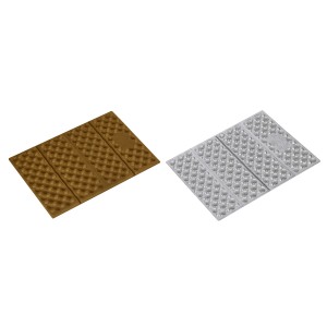KARIMATA KEMPINGOWA DO SIEDZENIA Z PODBICIEM ALUMINIOWYM +IXPE 40 CM BRĄZOWA NILS CAMP NC17105
