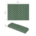 KARIMATA KEMPINGOWA DO SIEDZENIA Z PODBICIEM ALUMINIOWYM +IXPE 40 CM ZIELONA NILS CAMP NC17105