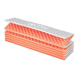 KARIMATA SKŁADANA TURYSTYCZNA Z PODBICIEM ALUMINIOWYM + XPE 195 CM POMARAŃCZOWA NILS CAMP NC17103