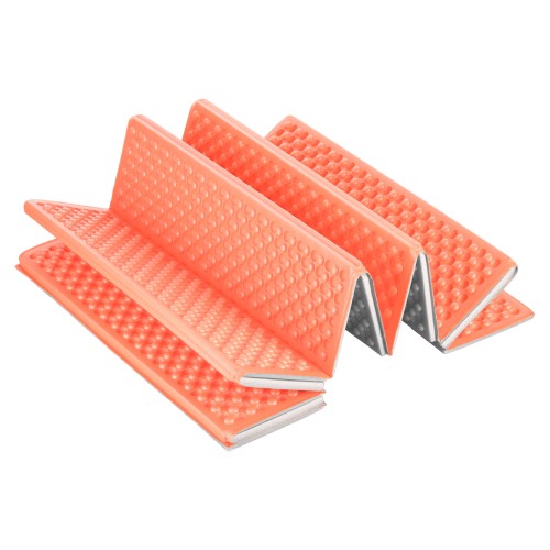 KARIMATA SKŁADANA TURYSTYCZNA Z PODBICIEM ALUMINIOWYM + XPE 195 CM POMARAŃCZOWA NILS CAMP NC17103