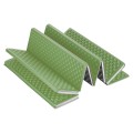 KARIMATA SKŁADANA TURYSTYCZNA Z PODBICIEM ALUMINIOWYM + XPE 195 CM ZIELONA NILS CAMP NC17103