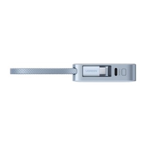 Powerbank magnetyczny 10000mAh Ugreen MagFlow PB773, Qi2 25W (szary)