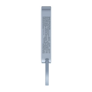 Powerbank magnetyczny 10000mAh Ugreen MagFlow PB773, Qi2 25W (szary)