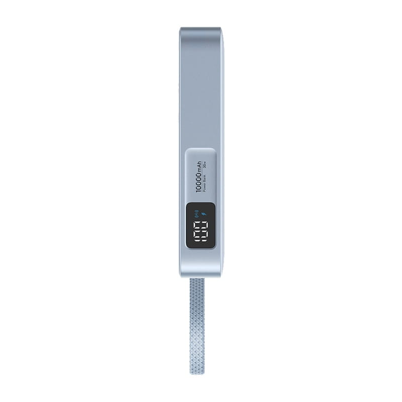 Powerbank magnetyczny 10000mAh Ugreen MagFlow PB773, Qi2 25W (szary)