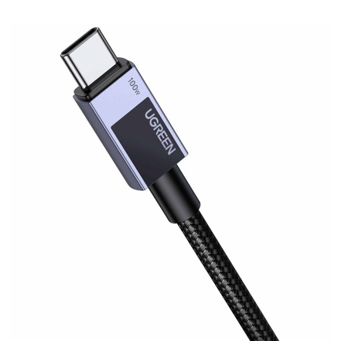 Kabel USB-C do USB-C Ugreen L512, Power Delivery, 5A, 1m, 480Mbps (gwiezdna szarość)