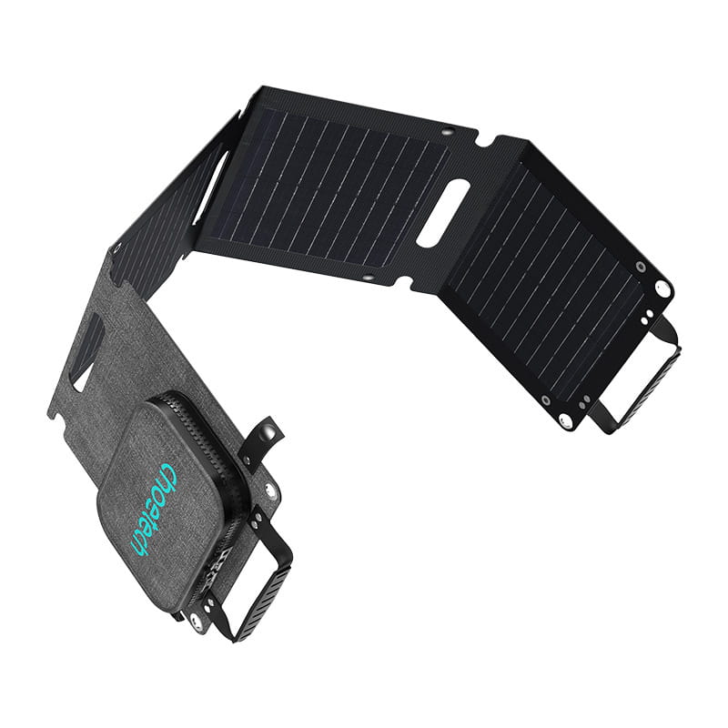 Składana ładowarka solarna Choetech SC005-GY 28W