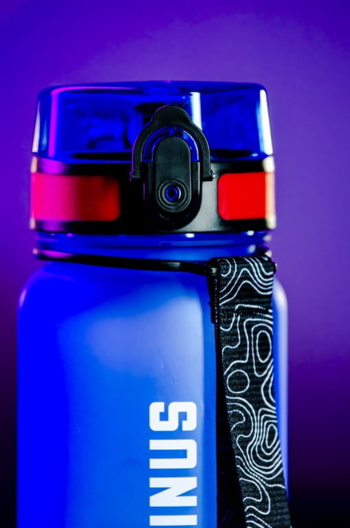 Butelka trytanowa Alpinus Trysil GOPR EDITION 650ml niebiesko-czerwona