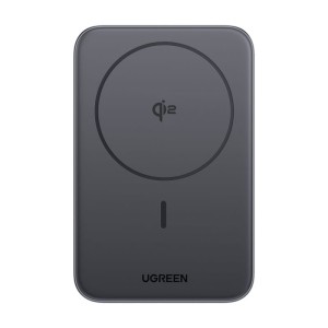 Powerbank magnetyczny 10000mAh Ugreen PB763, Qi2, USB-C, 20W (czarny)